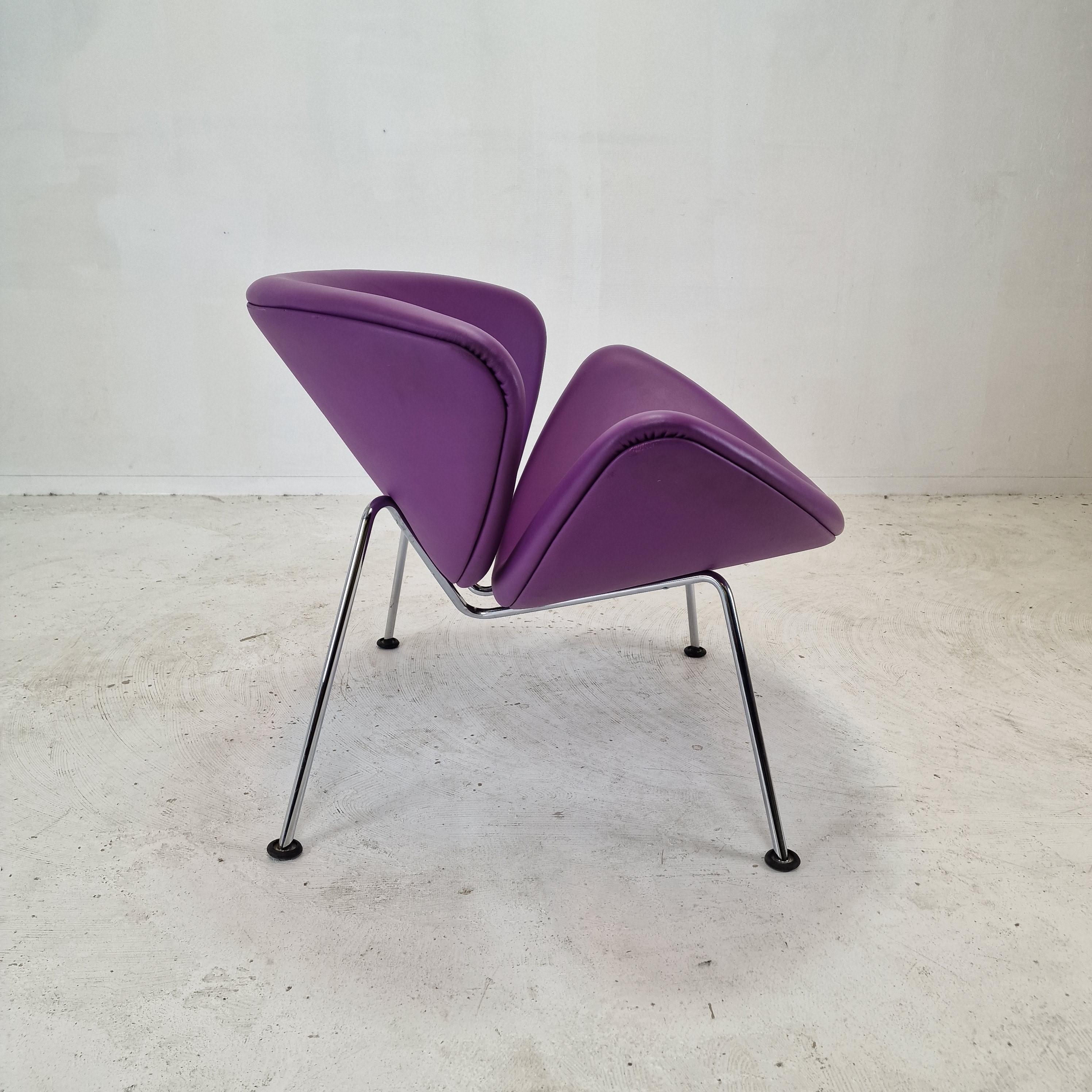 Late 20th Century Orange Slice Chair by Pierre Paulin for Artifort, 1980s For Sale