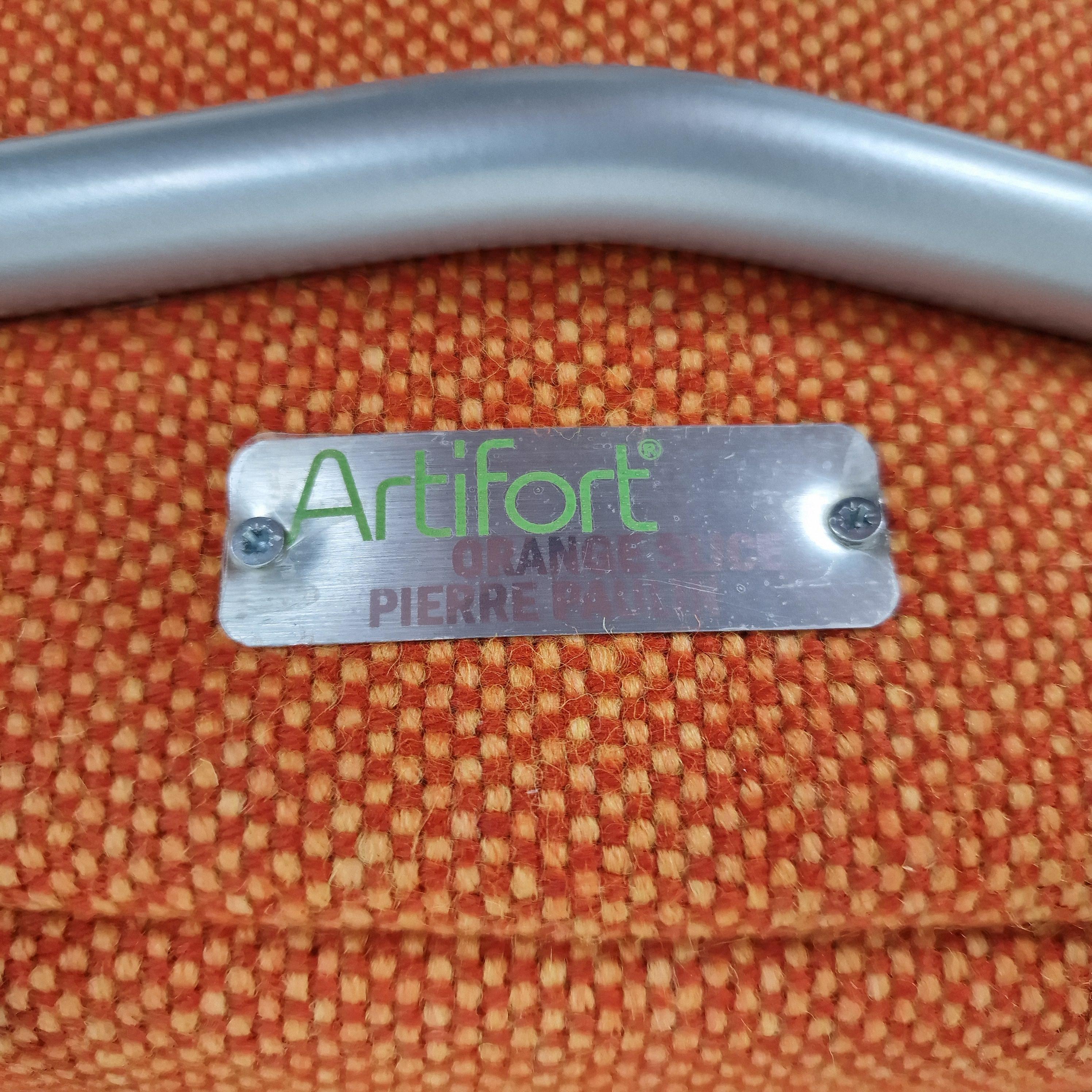 Orange Slice Chair by Pierre Paulin for Artifort, 1990s For Sale 4