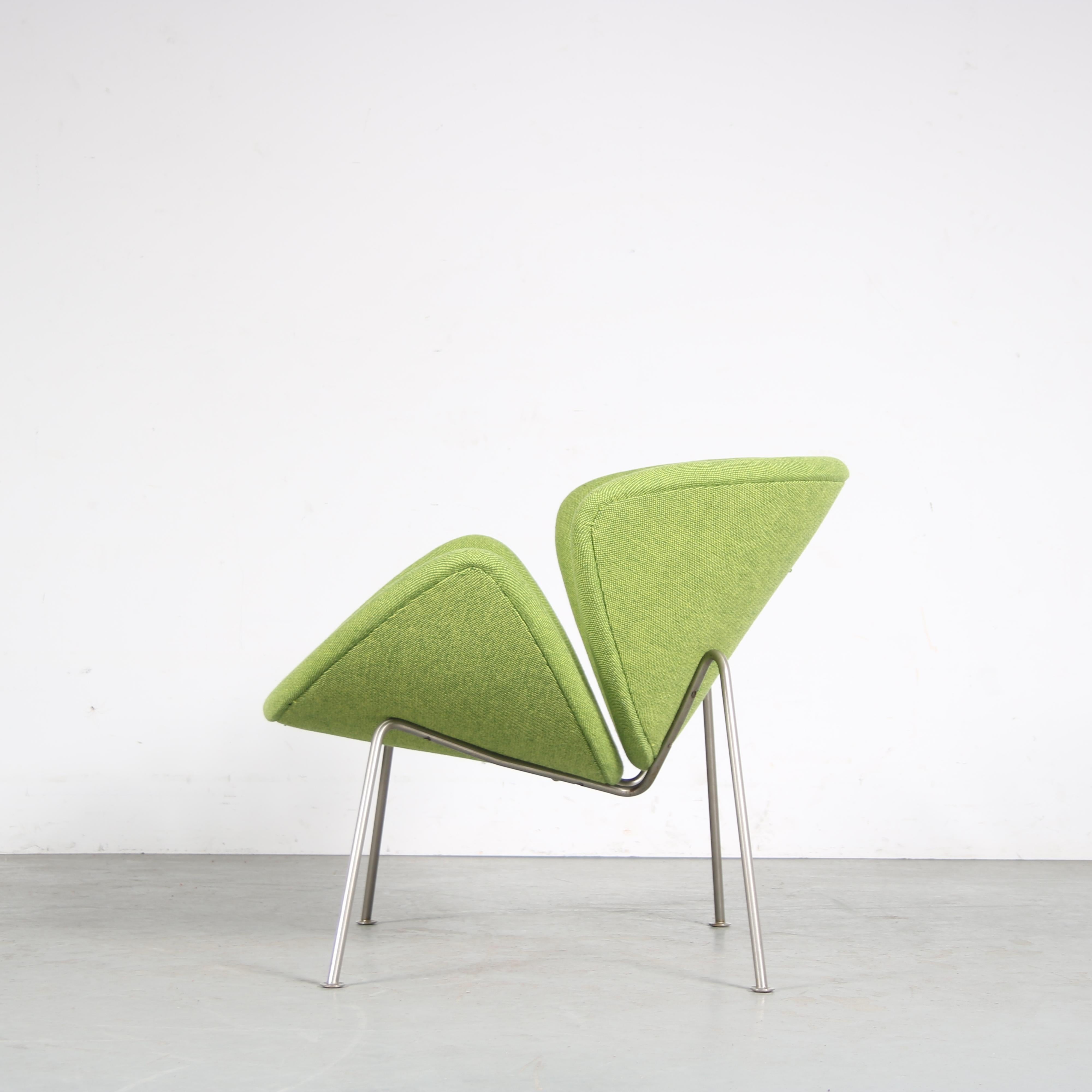 Dutch “Orange Slice” Chair by Pierre Paulin for Artifort, Netherlands 1960 For Sale
