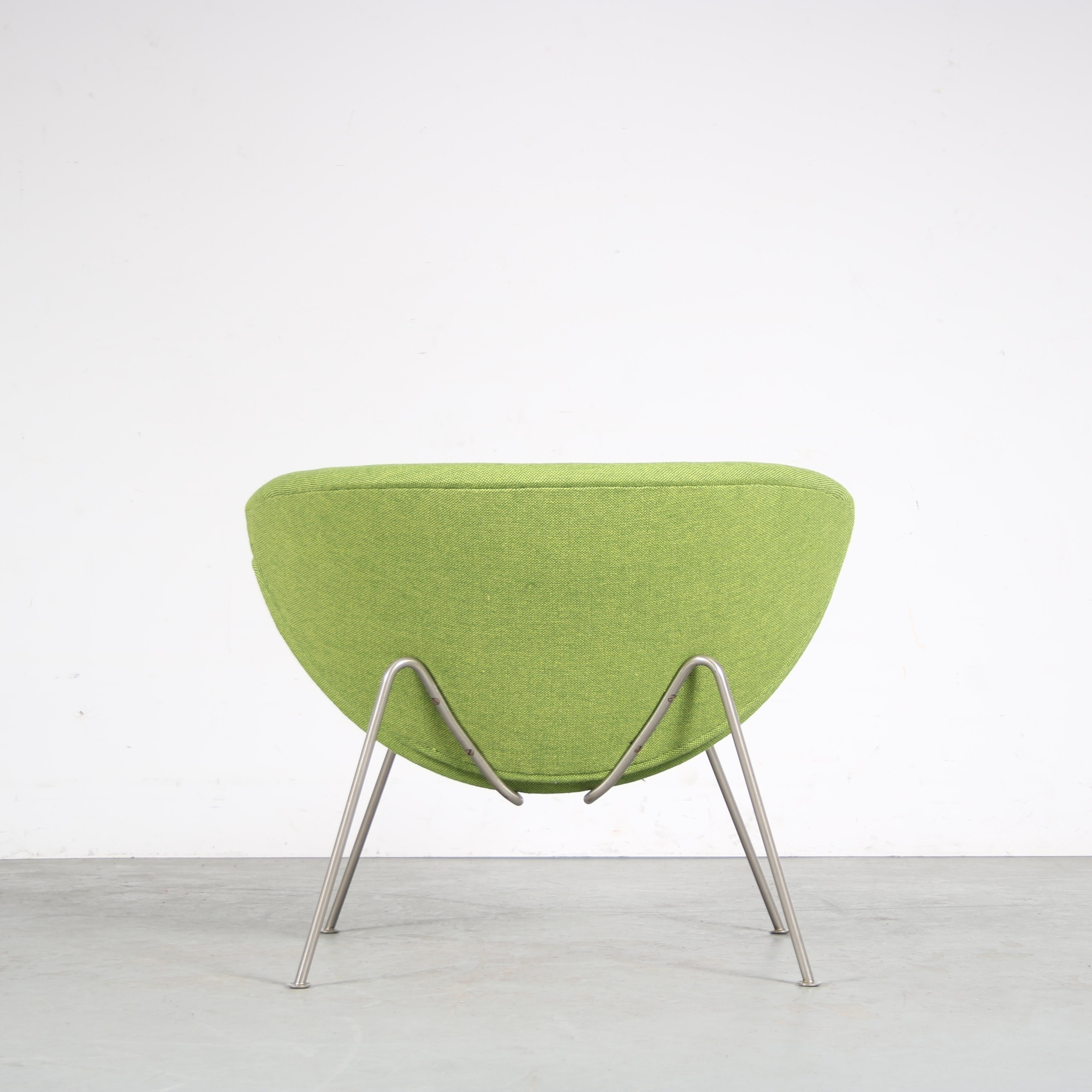 Mid-20th Century “Orange Slice” Chair by Pierre Paulin for Artifort, Netherlands 1960 For Sale