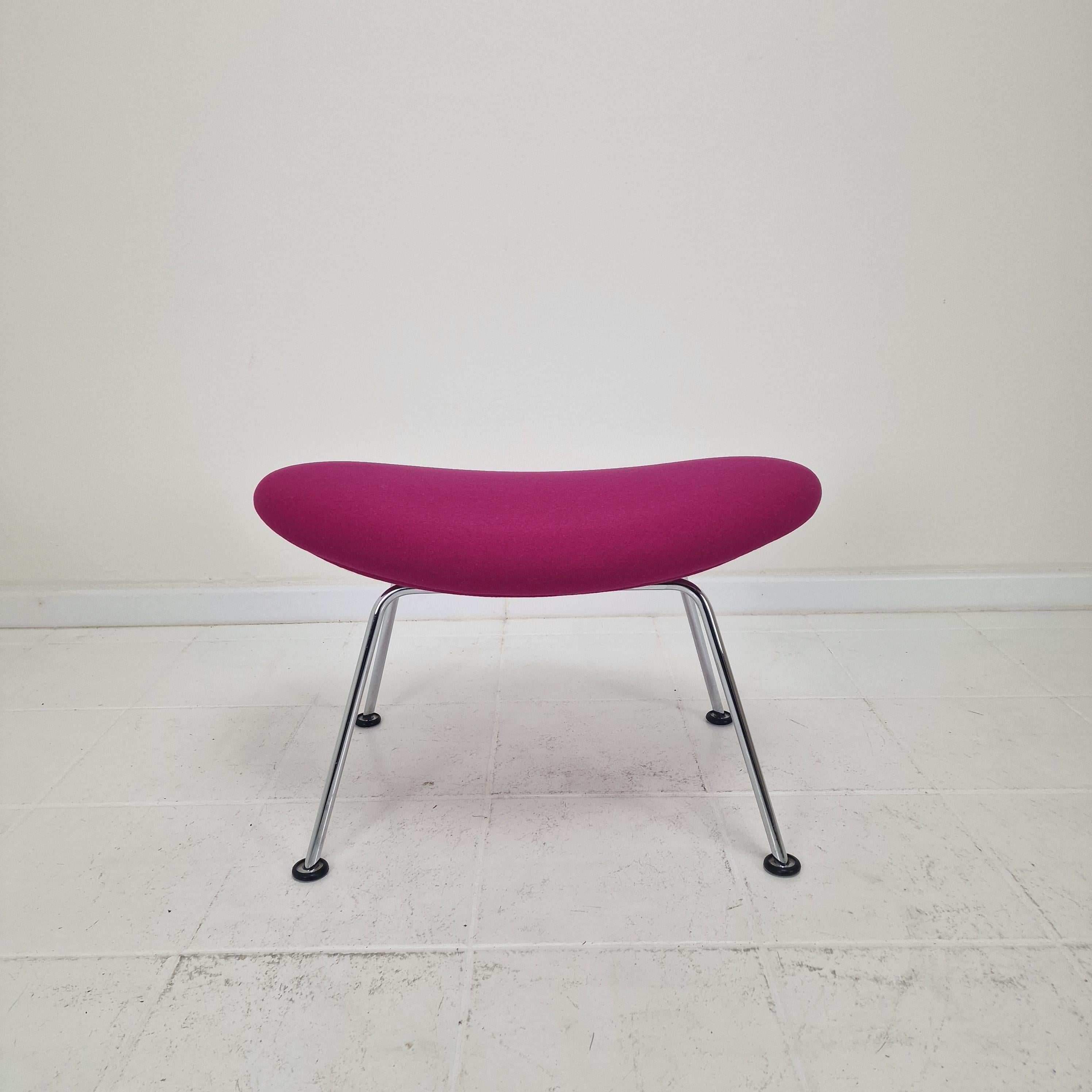 Silla Orange Slice con otomana de Pierre Paulin para Artifort, años 1980 en venta 7