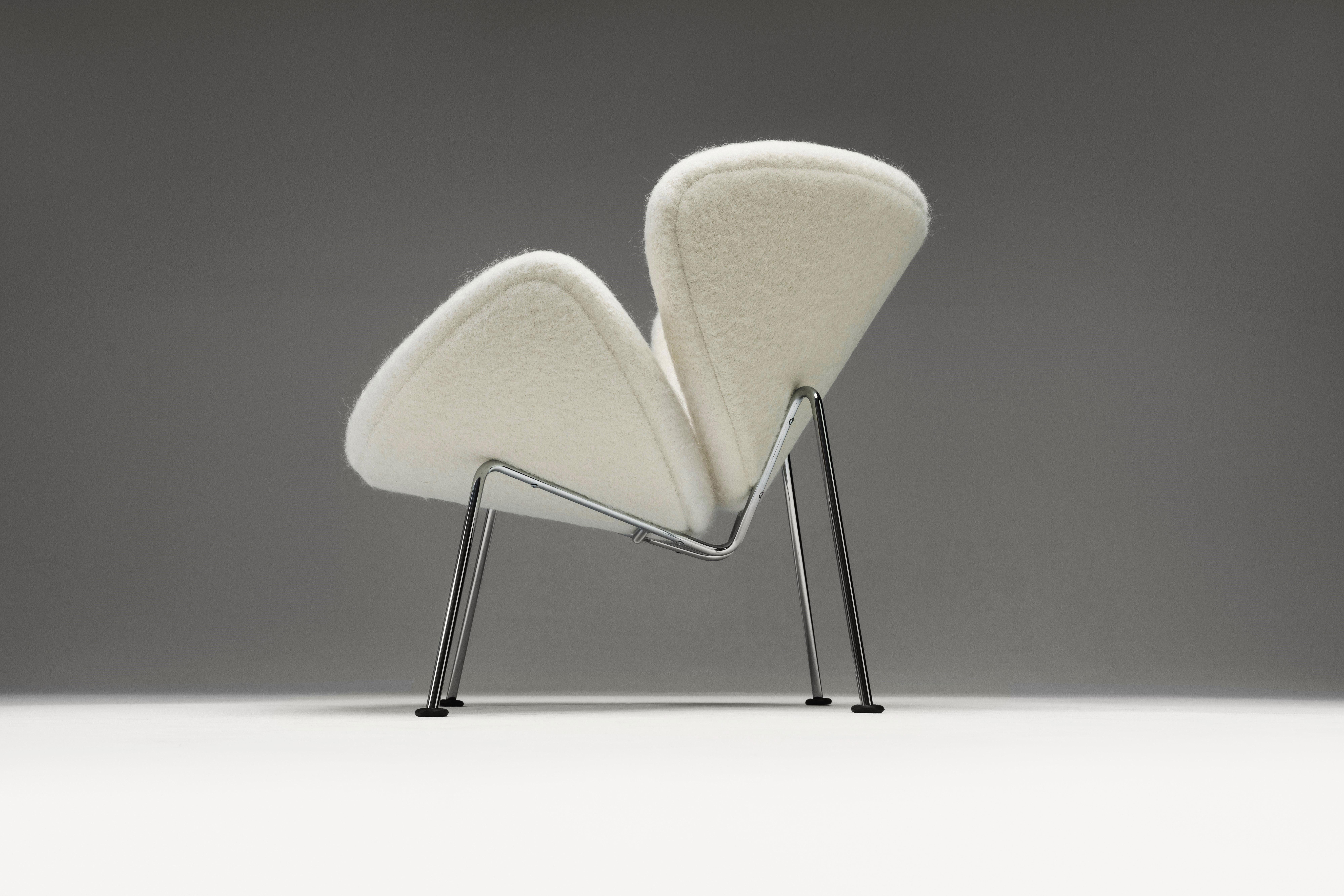 Orange Slice Chairs by Pierre Paulin for Artifort, 1980s, Set of 2 (20. Jahrhundert) im Angebot
