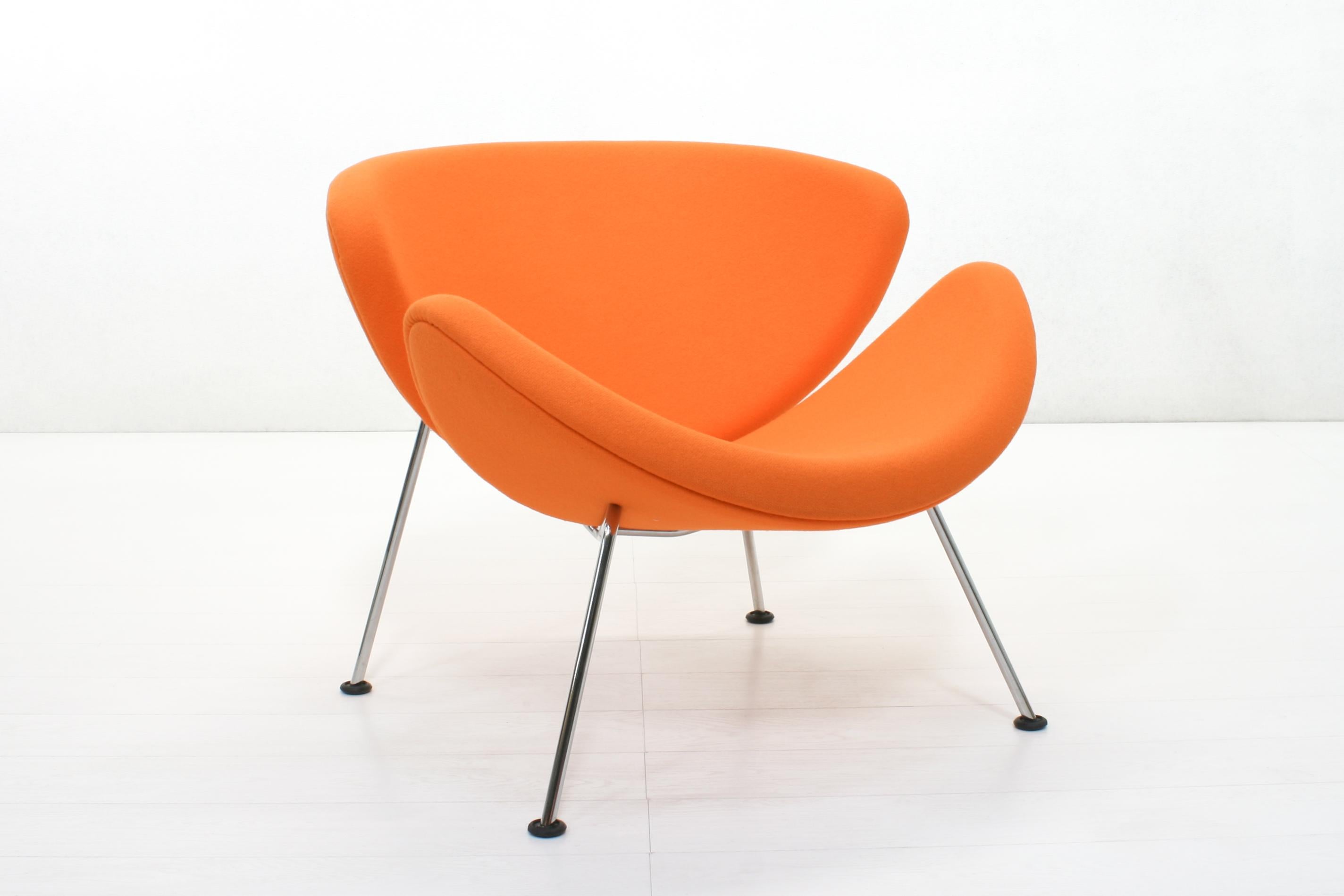 Metal Orange Slice Lounge Chair by Pierre Paulin for Artifort