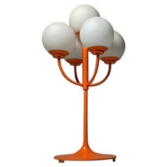 Orange Table Lamp by Kaiser Leuchten, Germany, 1970s