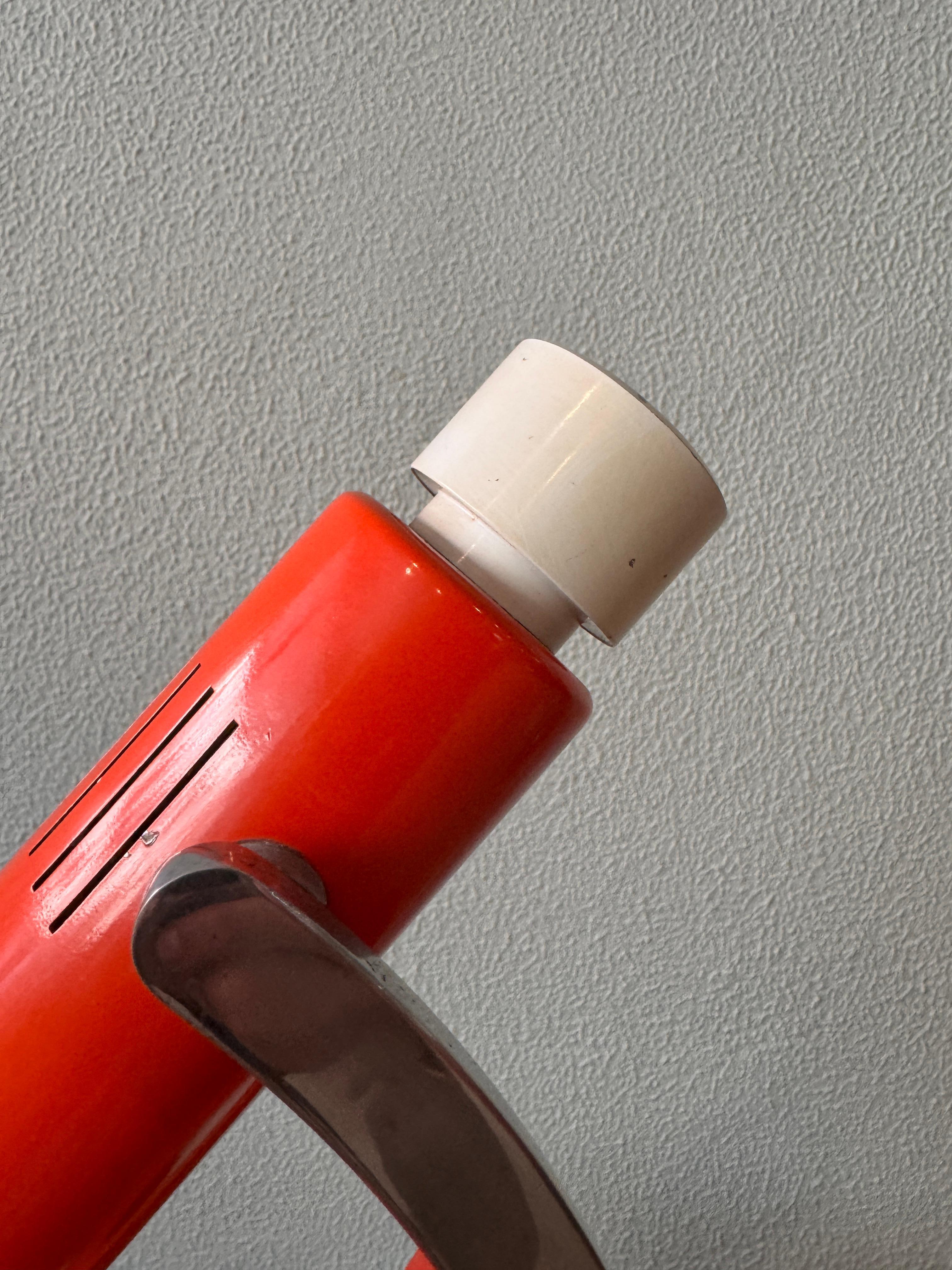 Orange THARSIS Foldable Table Lamp from Fase by Luis Perez de la Oliva, 1973 For Sale 7