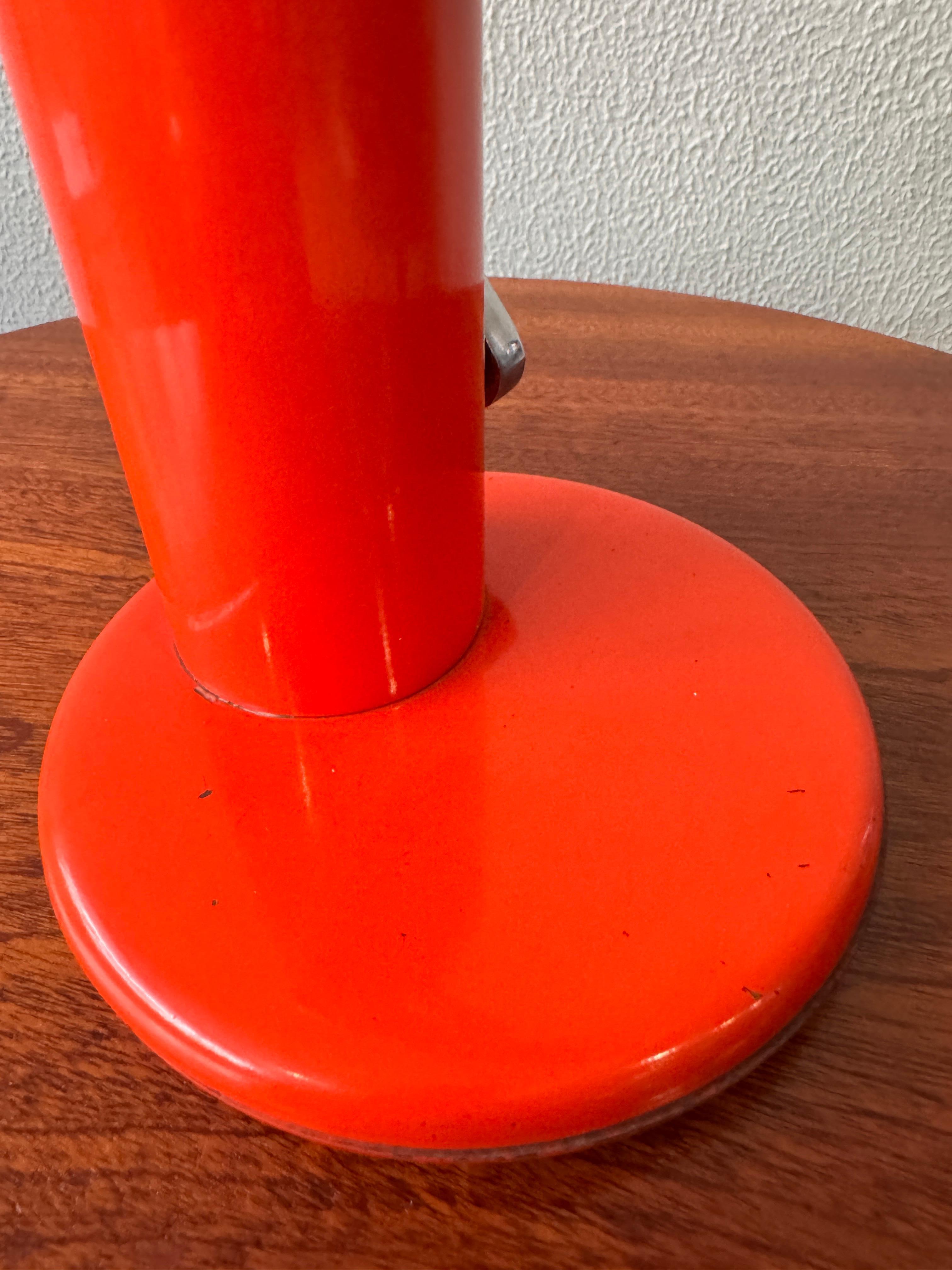 Orange THARSIS Foldable Table Lamp from Fase by Luis Perez de la Oliva, 1973 For Sale 10