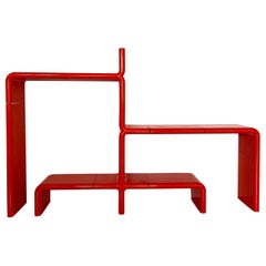 Orange Umbo Shelving, Kay Leroy Ruggles for Directional, 1970s