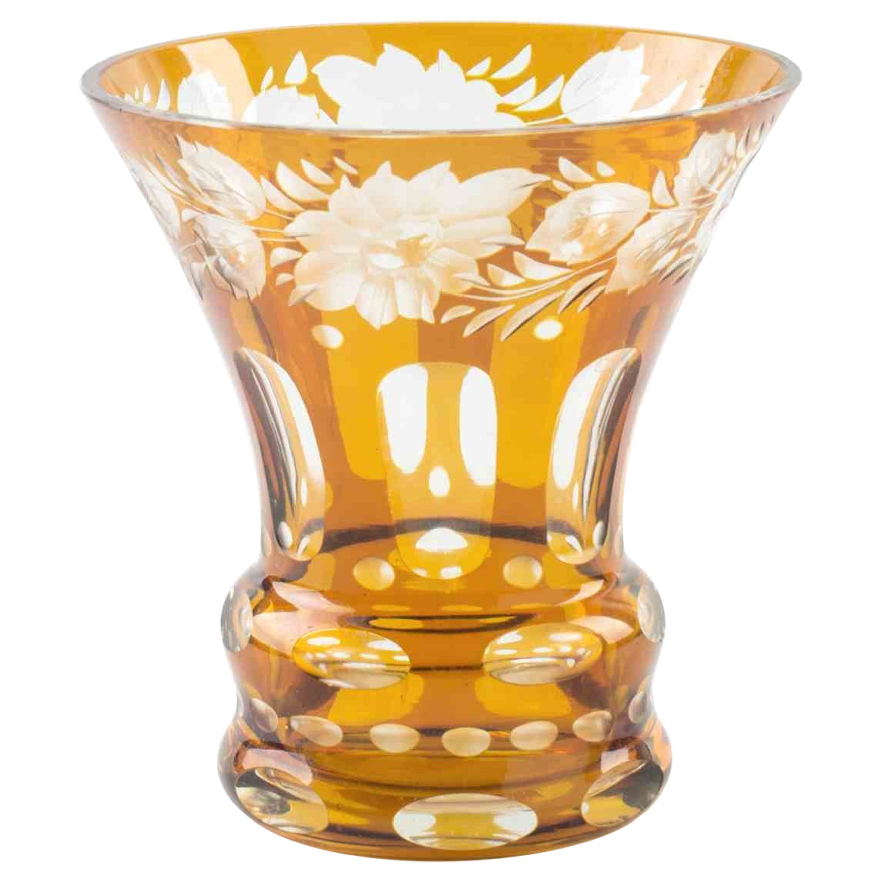 Orange Vase, italy, 1970s