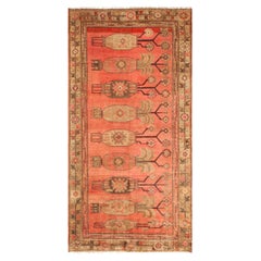 abc carpet Orange Retro Traditional Wool Kohtan Rug - 5'4" x 10'9"