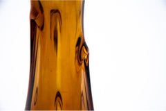 Orange Vintage Vase, Poland, 1960s / 1970s