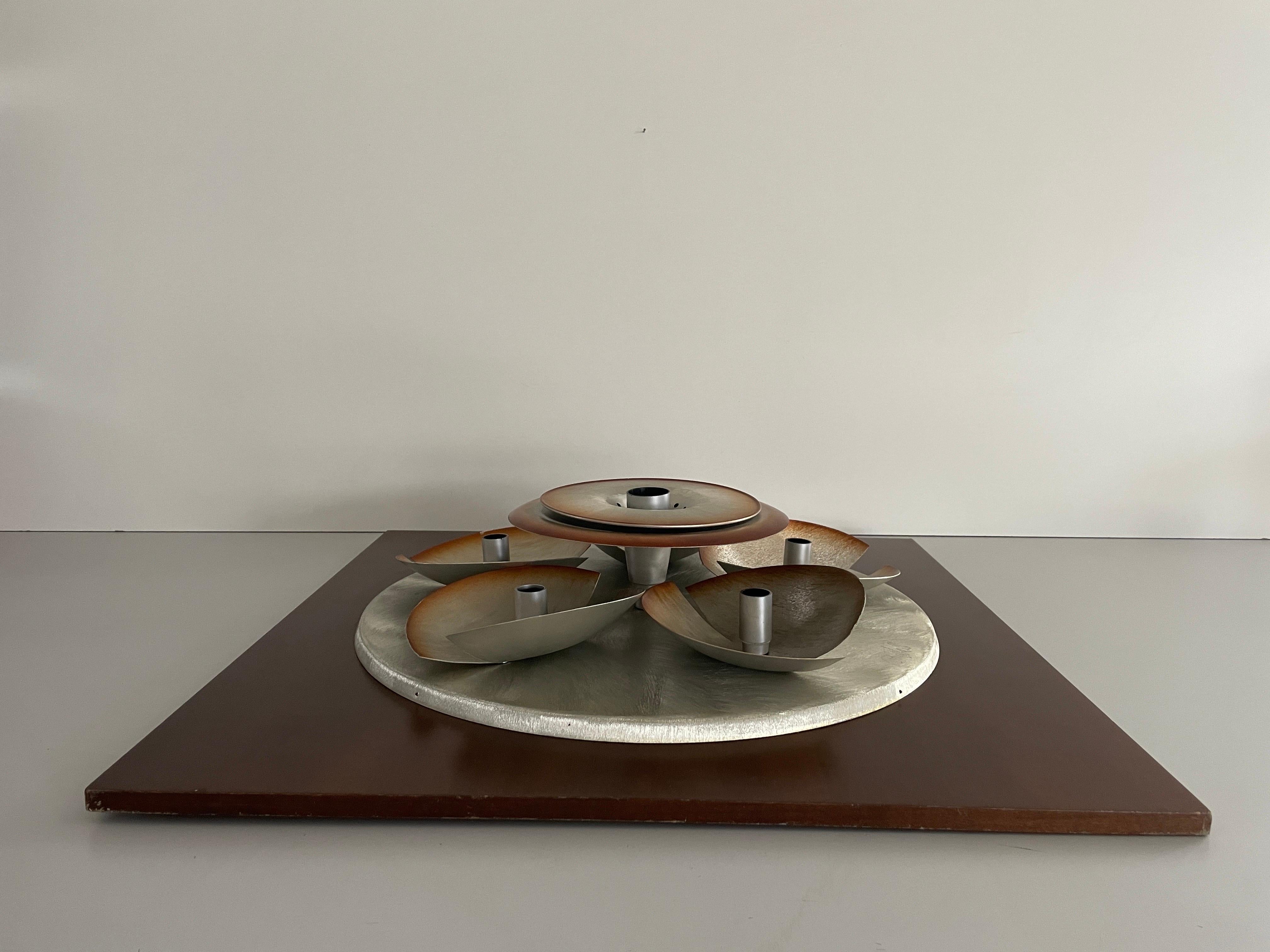 'Orange' Wall Lamp by Otello Ciullini for Studio EF Viareggio, 1970s, Italy For Sale 3