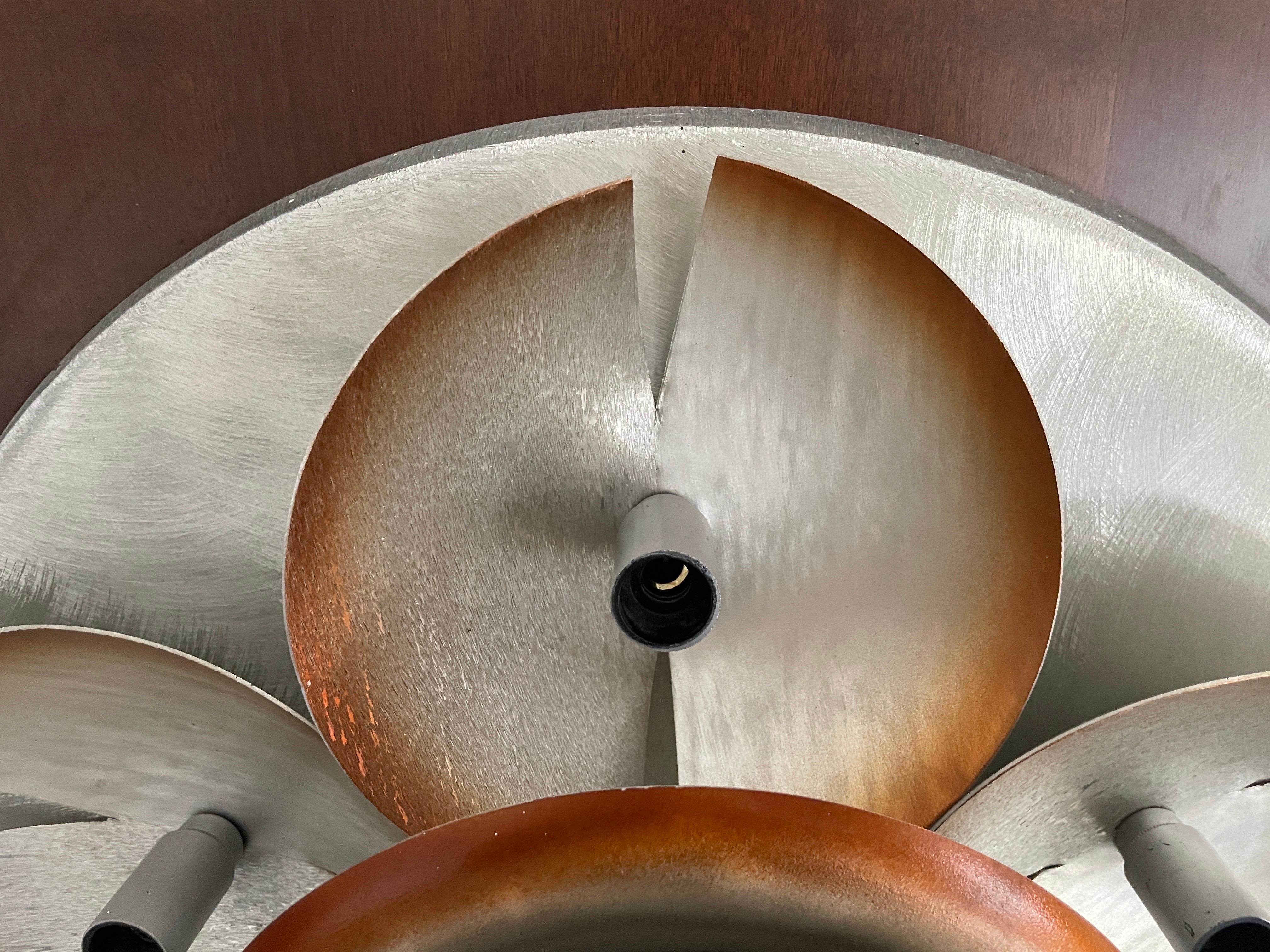 Late 20th Century 'Orange' Wall Lamp by Otello Ciullini for Studio EF Viareggio, 1970s, Italy For Sale