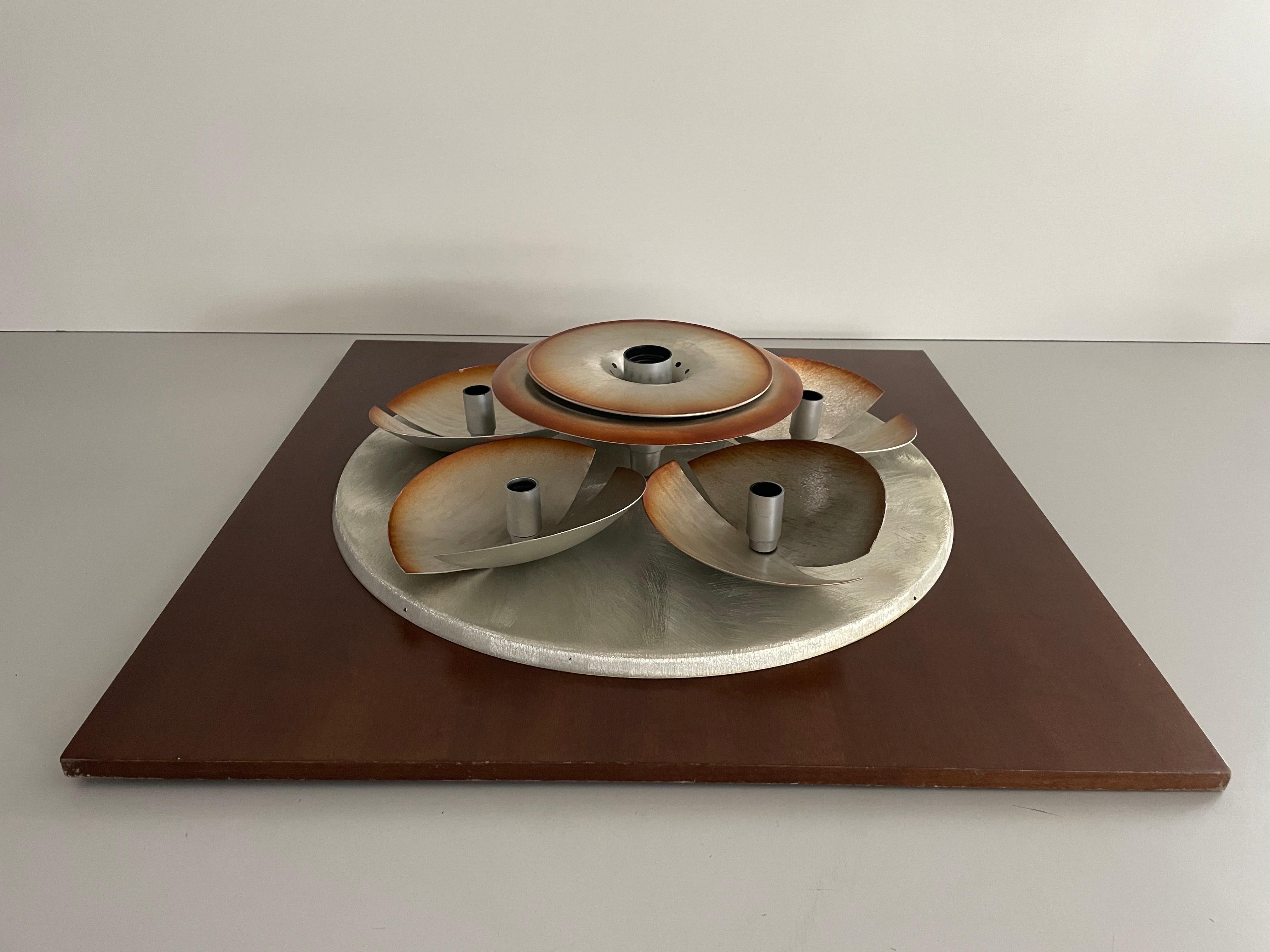 'Orange' Wall Lamp by Otello Ciullini for Studio EF Viareggio, 1970s, Italy For Sale 1