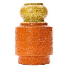 Orange/Yellow Vase by Bitossi for Raymor