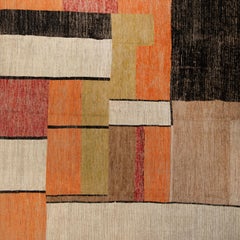 abc carpet Orange Zameen Transitional Wool Rug - 16' x 14'2"