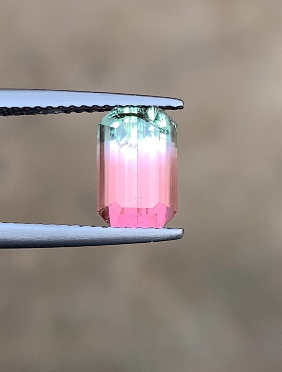 Tourmaline Naturelle Bicolore Orangey Hue Pink Gemstones Loose pour bague, ou tout autre sertissage de bijoux de Kunar, Afghanistan !!!

💎 TYPE DE PIERRE PRÉCIEUSE : Tourmaline 
⚖️ POIDS : 2,35 carats
🪚 SHAPE & CUT : Taille émeraude
📏 TAILLE (MM)