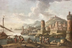 "Fantasy harbour view"