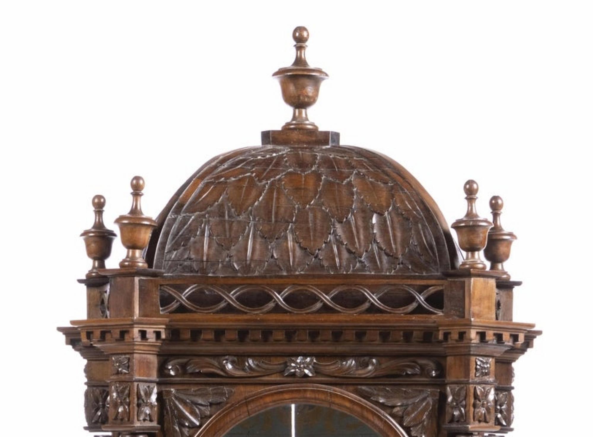 Baroque Oratory Portuguese, 19th Century in Carved Brazilian Rosewood