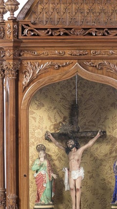 Oratory Queen Maria style - 19th Century (149 cm)