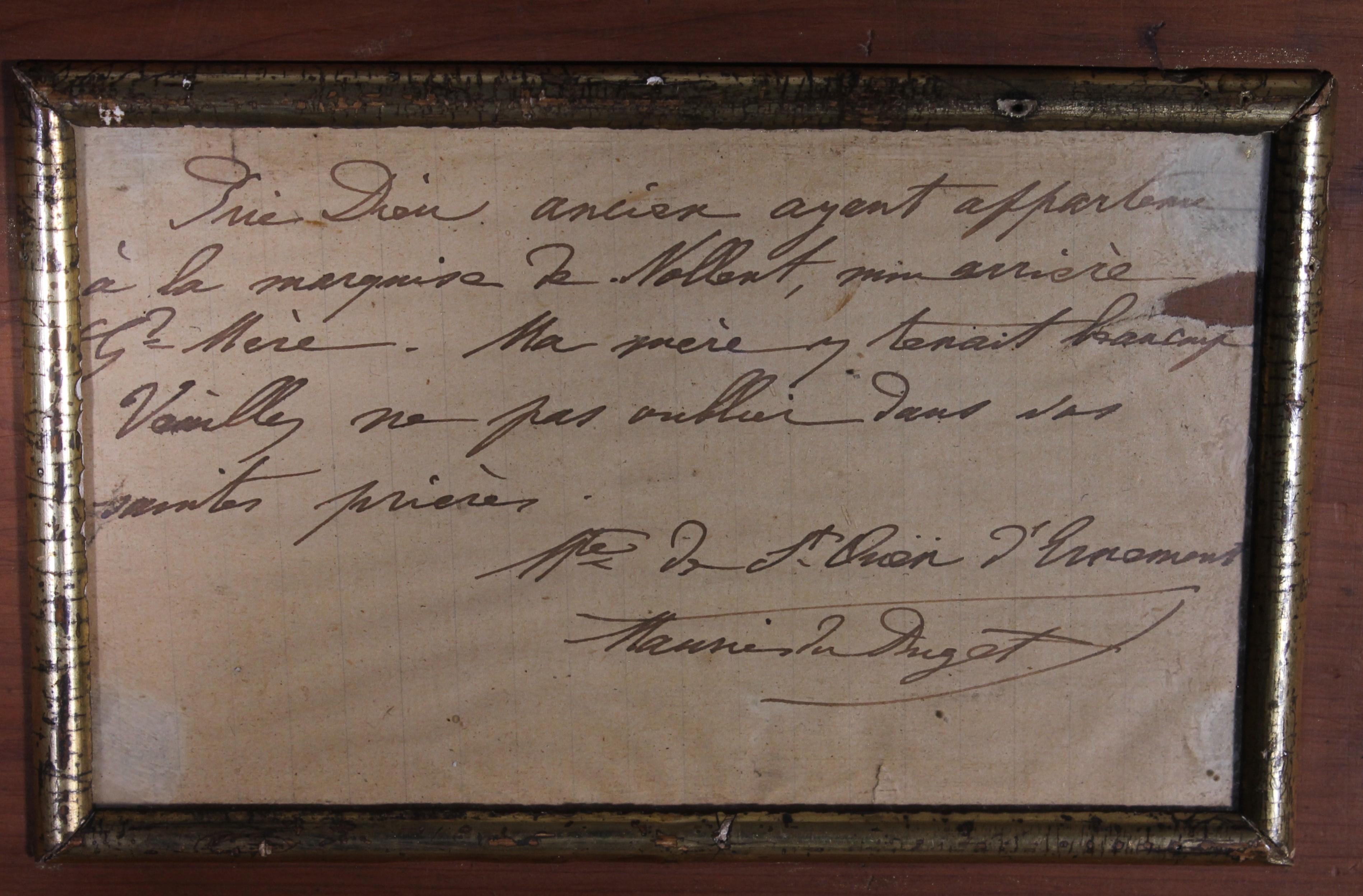 Oratorio Con Un Secreto Periodo Luis XIV De Principios Del Siglo XVIII De Francia en venta 2