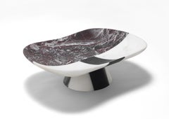 Centro de mesa de mármol Orazio de Matteo Cibic