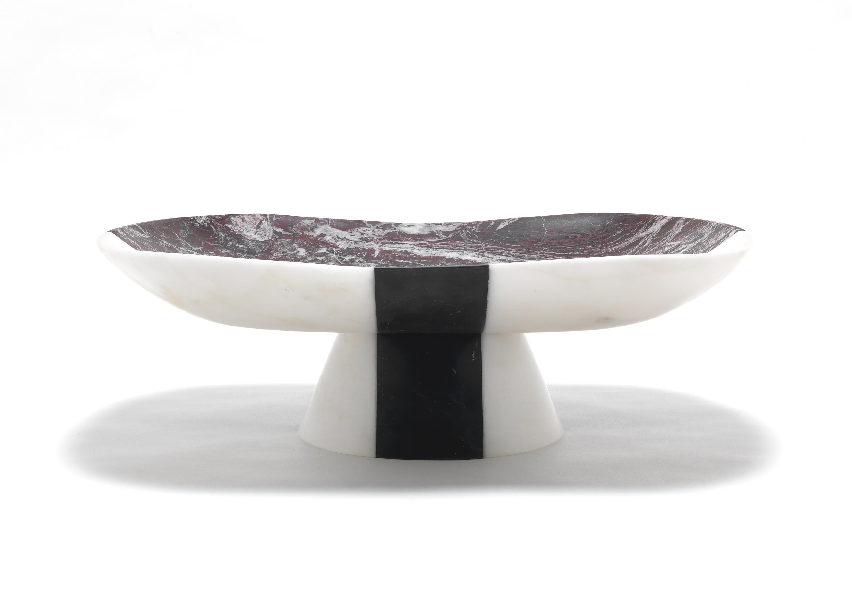 Modern Orazio Marble Centerpiece by Matteo Cibic