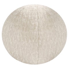 Orb Accent Pillow in Beige Alpaca by Holly Hunt