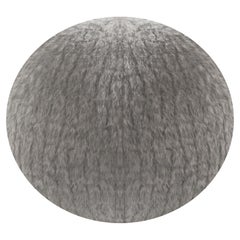 Orb Accent Pillow in Grey Alpaca by Holly Hunt