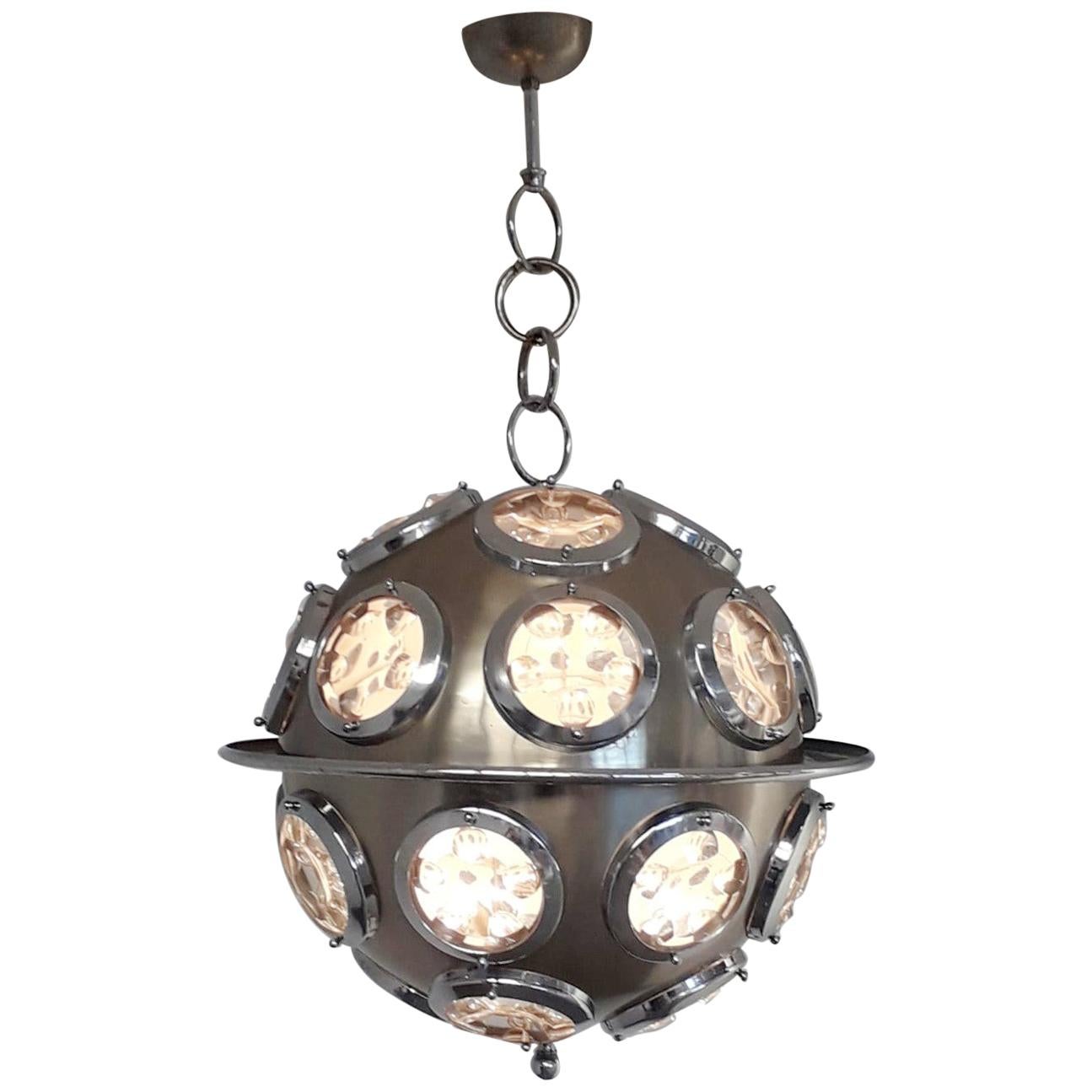 Orb Chandelier by Torlasco