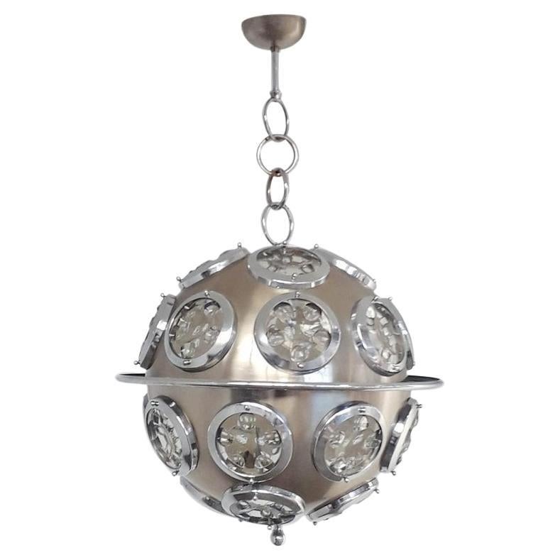 Orb Chandelier by Torlasco For Sale