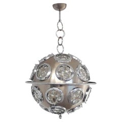 Vintage Orb Chandelier by Torlasco