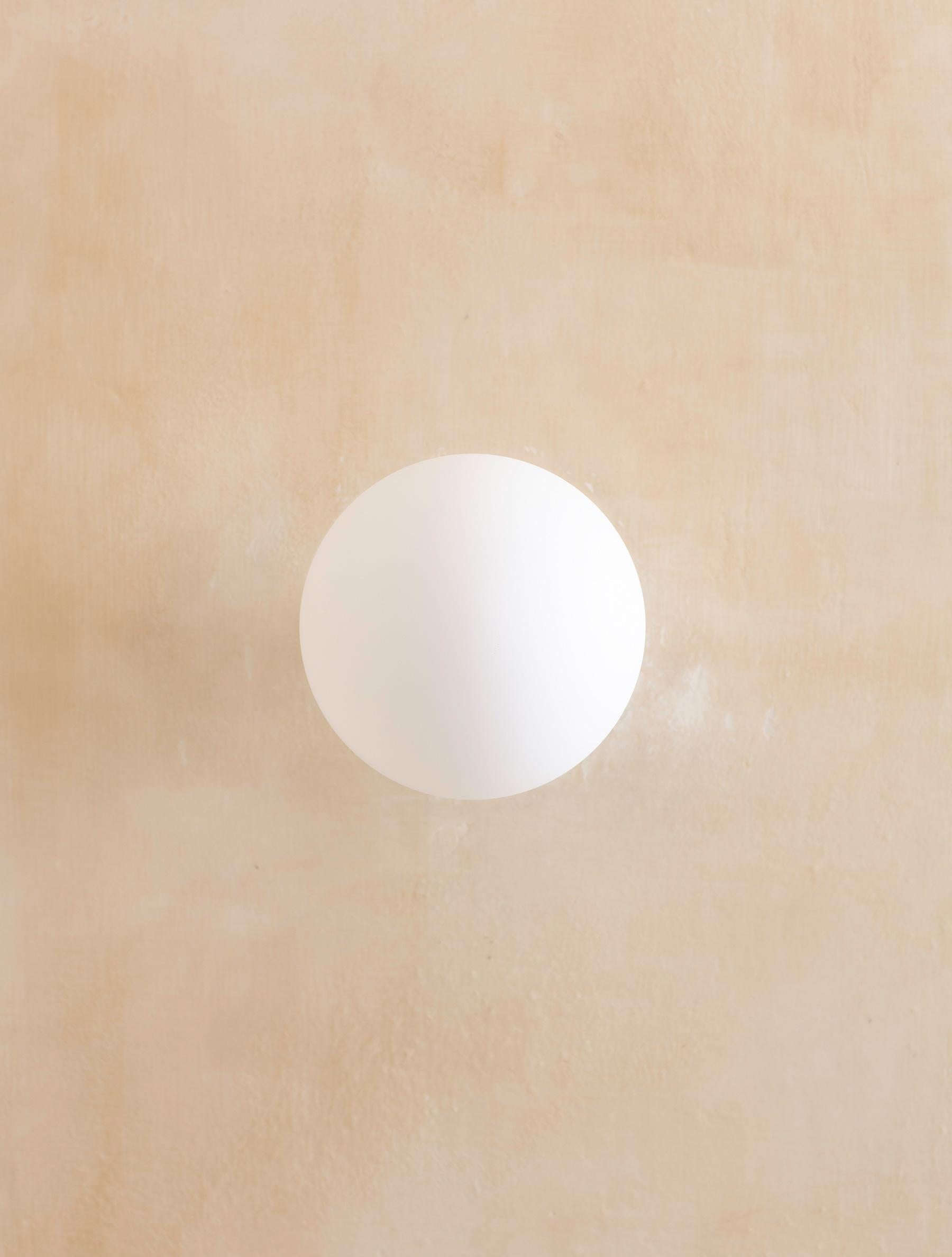 Contemporary Orb Sconce For Sale