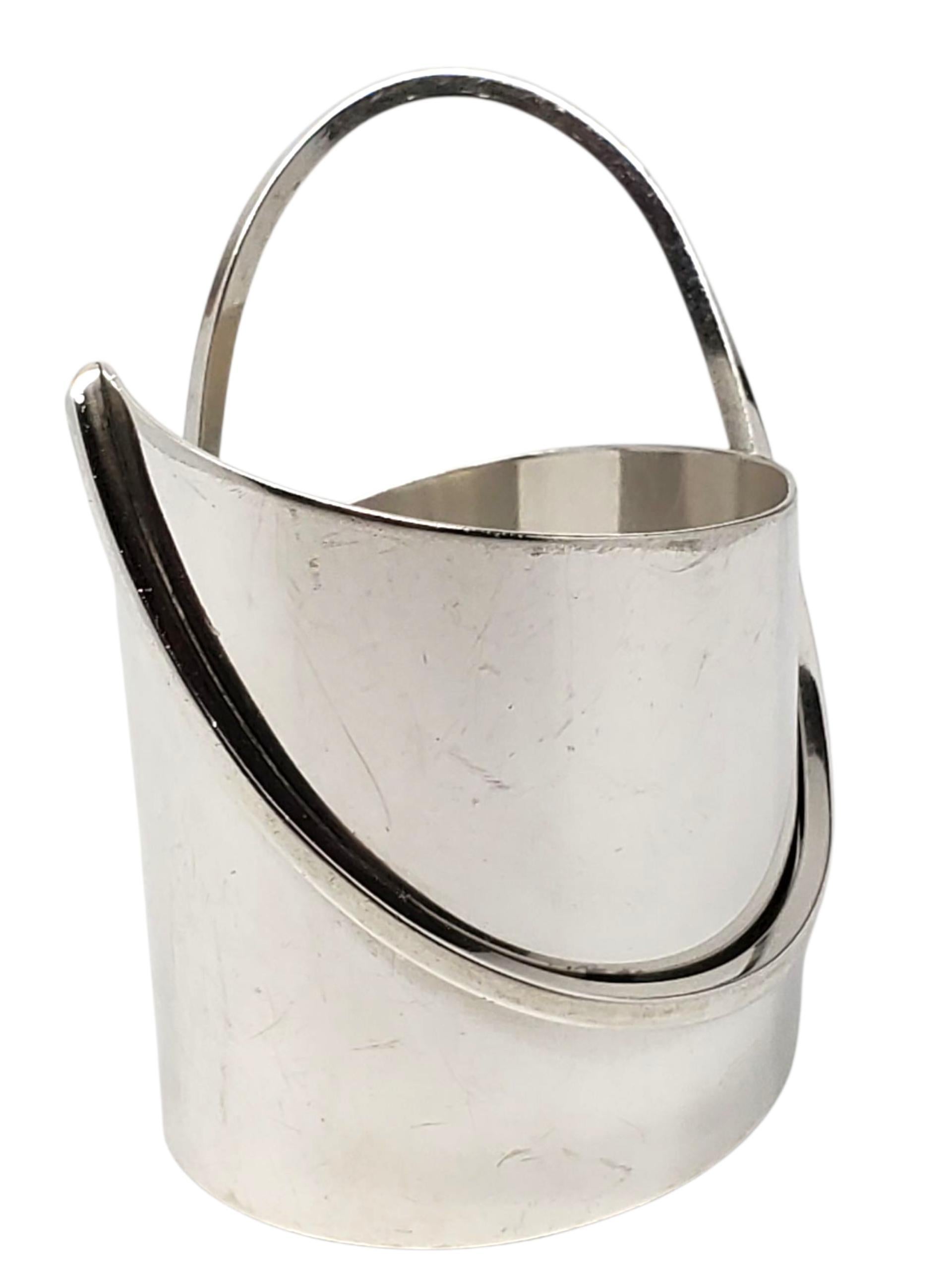 ORB Bracciale Modernista in argento Sterling #23425 In condizioni buone in vendita a Washington Depot, CT