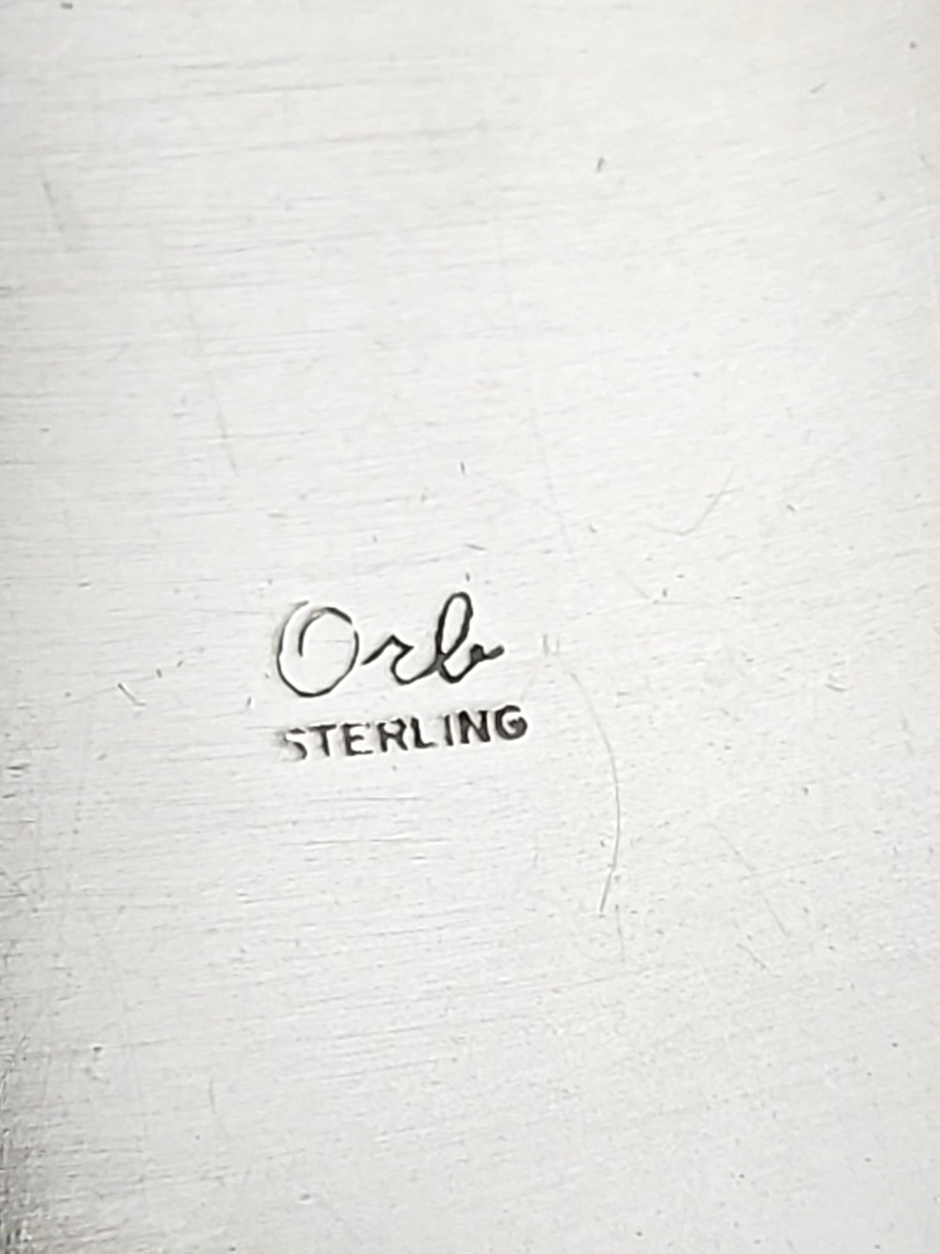 ORB Bracciale Modernista in argento Sterling #23425 in vendita 1