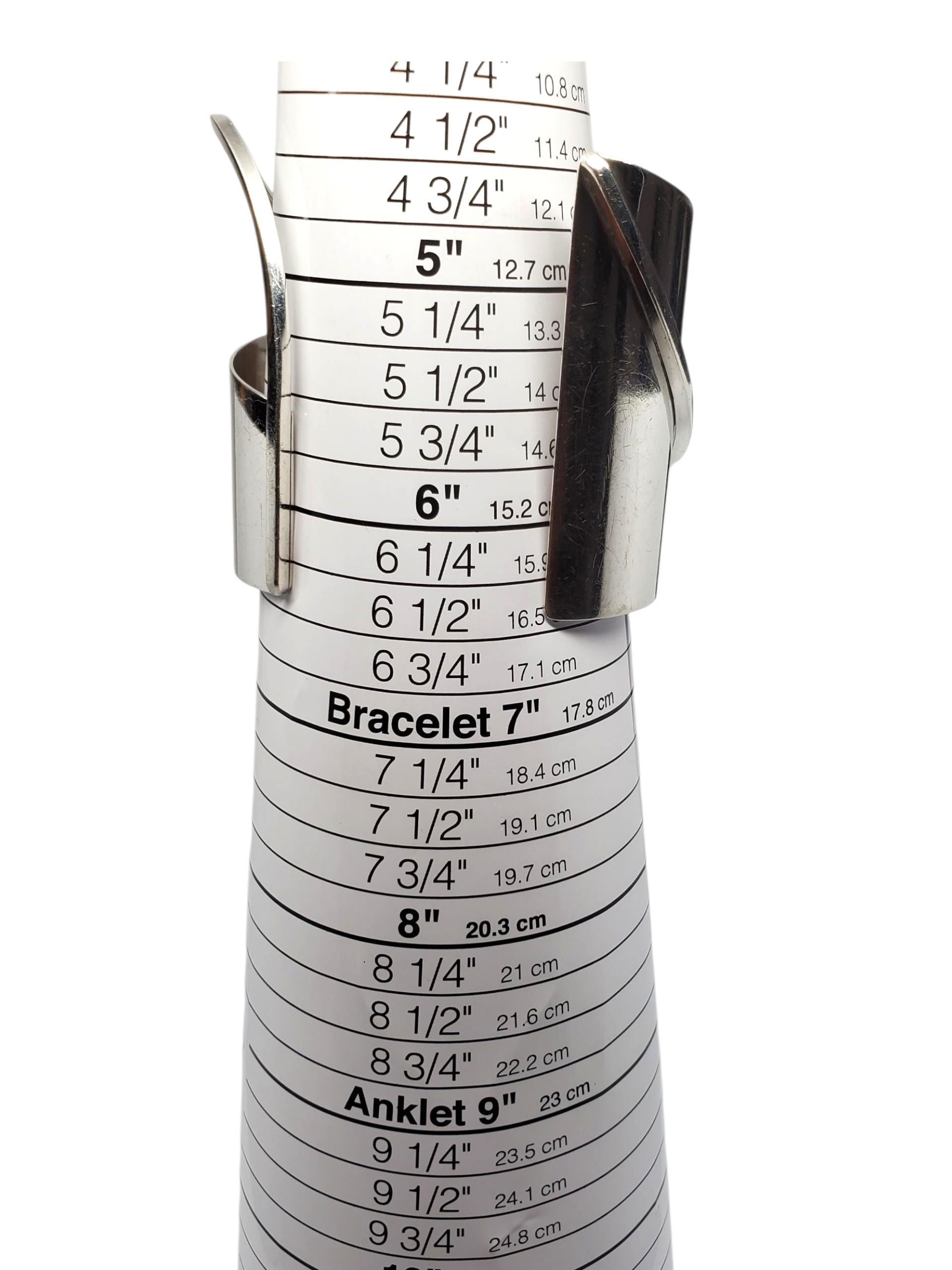 ORB Bracciale Modernista in argento Sterling #23425 in vendita 2