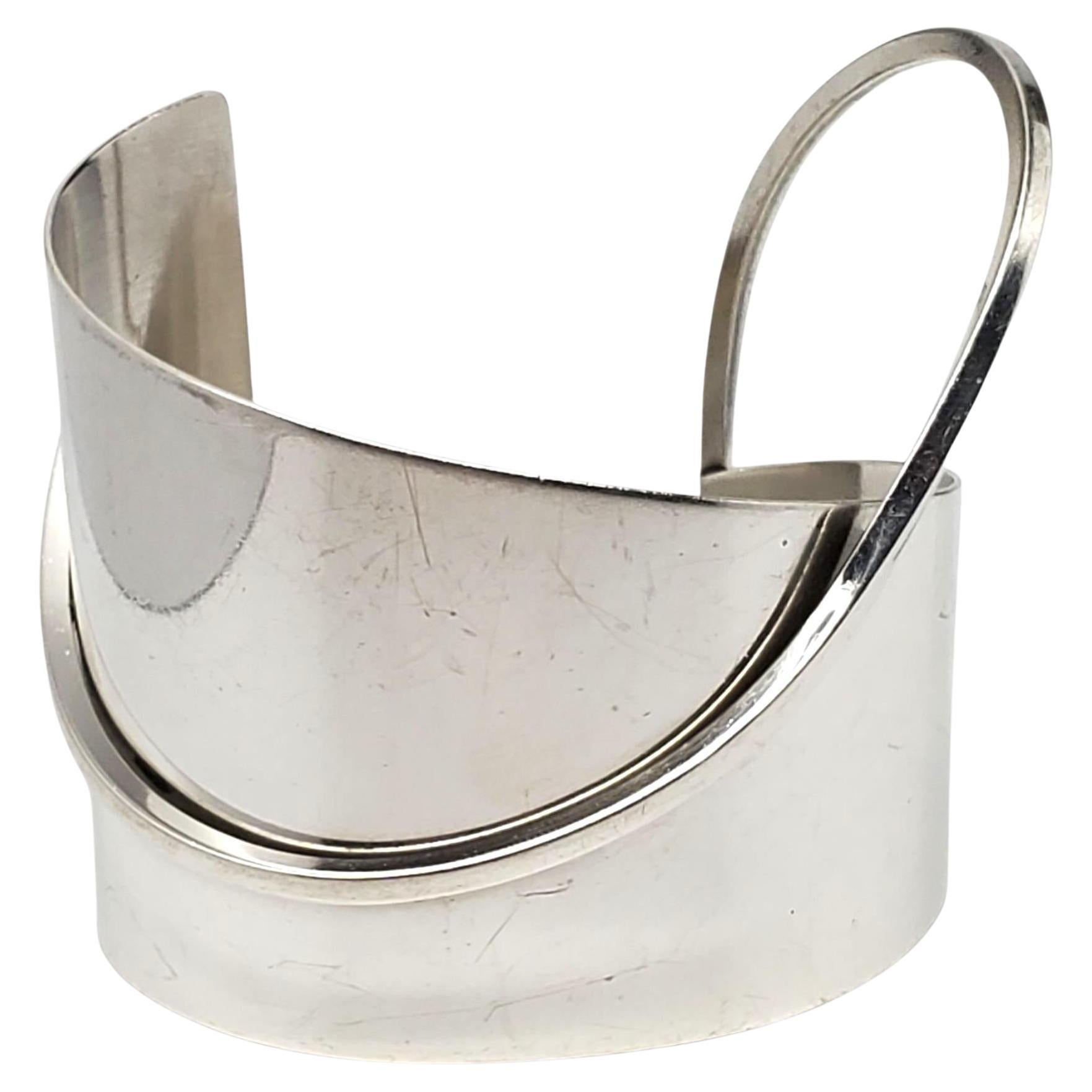 ORB Bracciale Modernista in argento Sterling #23425