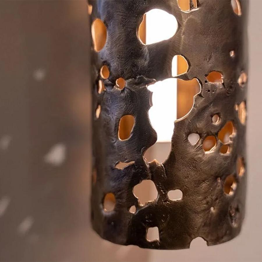 Contemporary Orba Bronze Wall Lamp For Sale