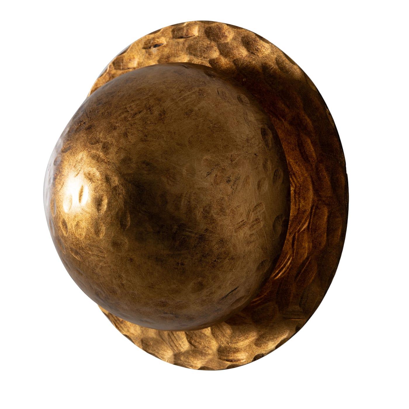 Orbis Lámpara dorada ll Metal en venta