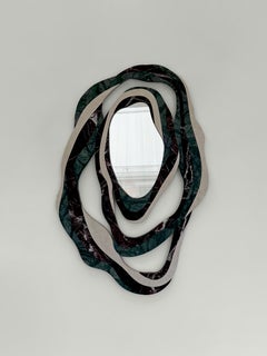 Orbis Mirror with Marble Frame by Homa