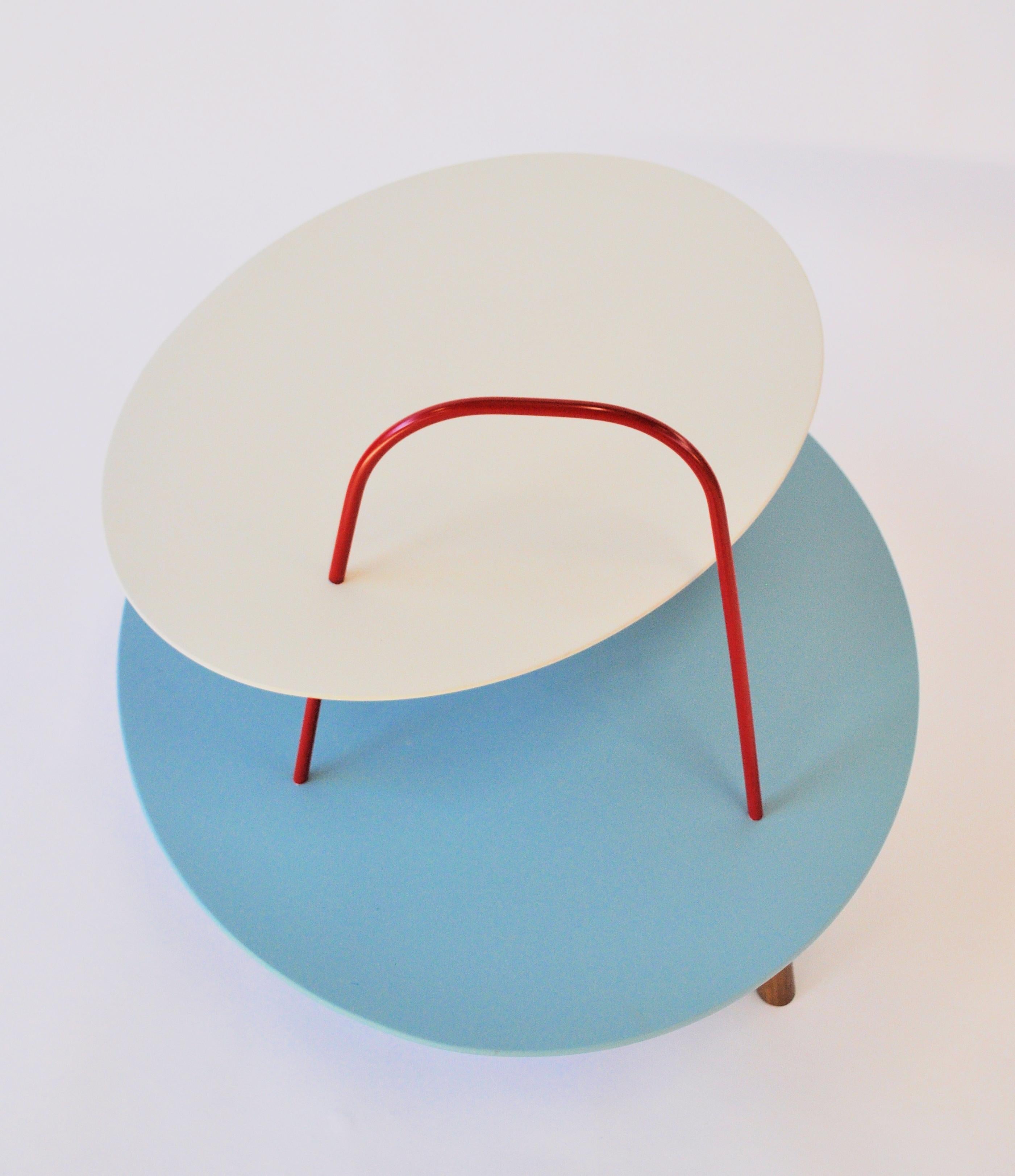 Contemporary Table, Coffe table,  Side Table and cocktail table  lacquered wood  For Sale 3