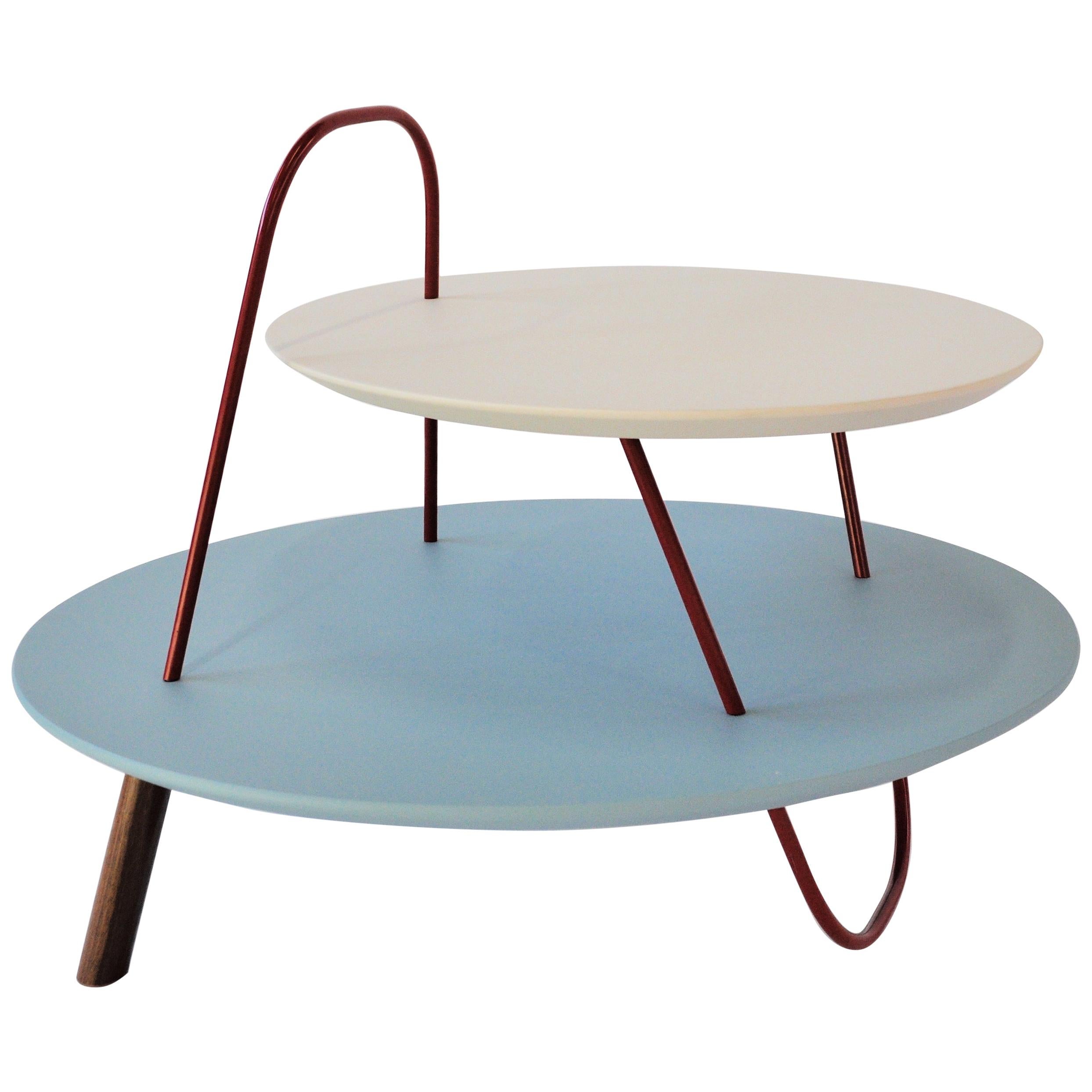 Contemporary Table, Coffe table,  Side Table and cocktail table  lacquered wood  For Sale
