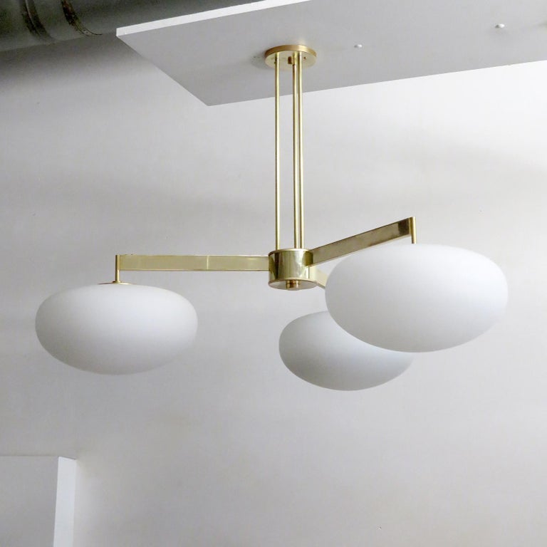 Organic Modern Orbit-40 Ceiling Light by Gallery L7 For Sale