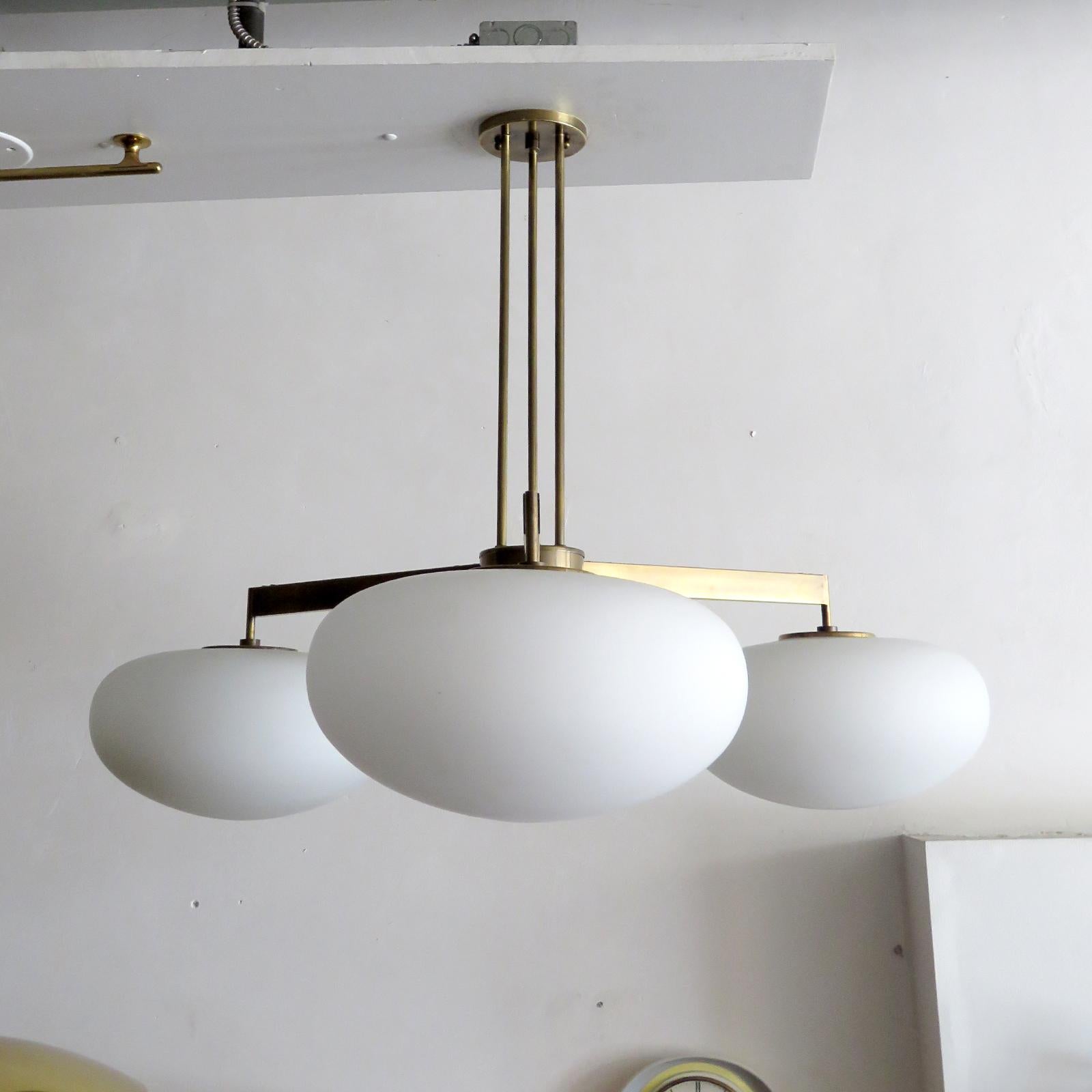 Organic Modern Orbit-40 Chandelier by Gallery L7 For Sale