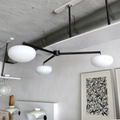 Orbit-60 Flush Mount Chandelier by Gallery L7