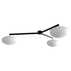 Orbit-60 Flush Mount Chandelier by Gallery L7