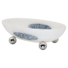Orbit Bowl, Mexican White Onyx