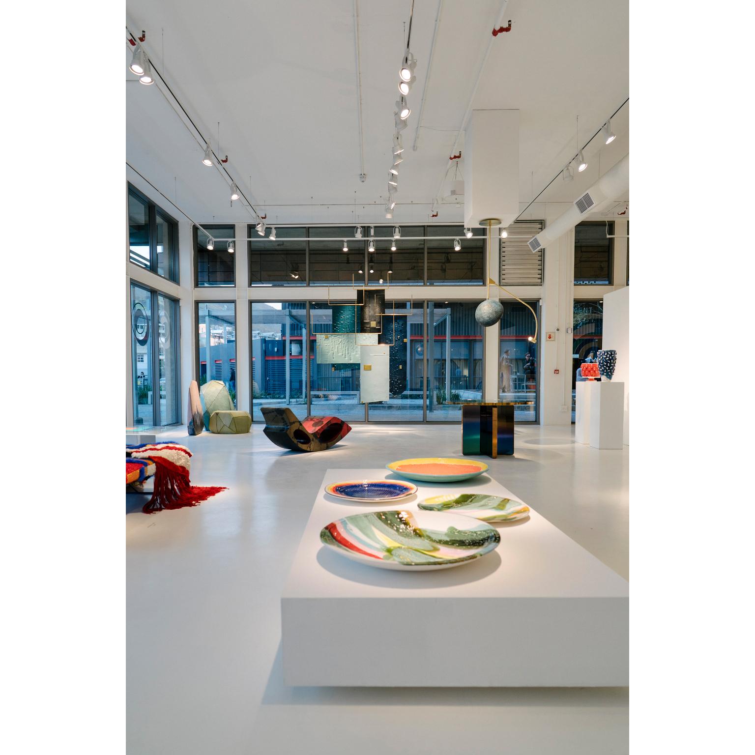 Bronzo Lampada a sospensione Orbit in edizione limitata in bronzo e ottone di Jesse Ede in vendita