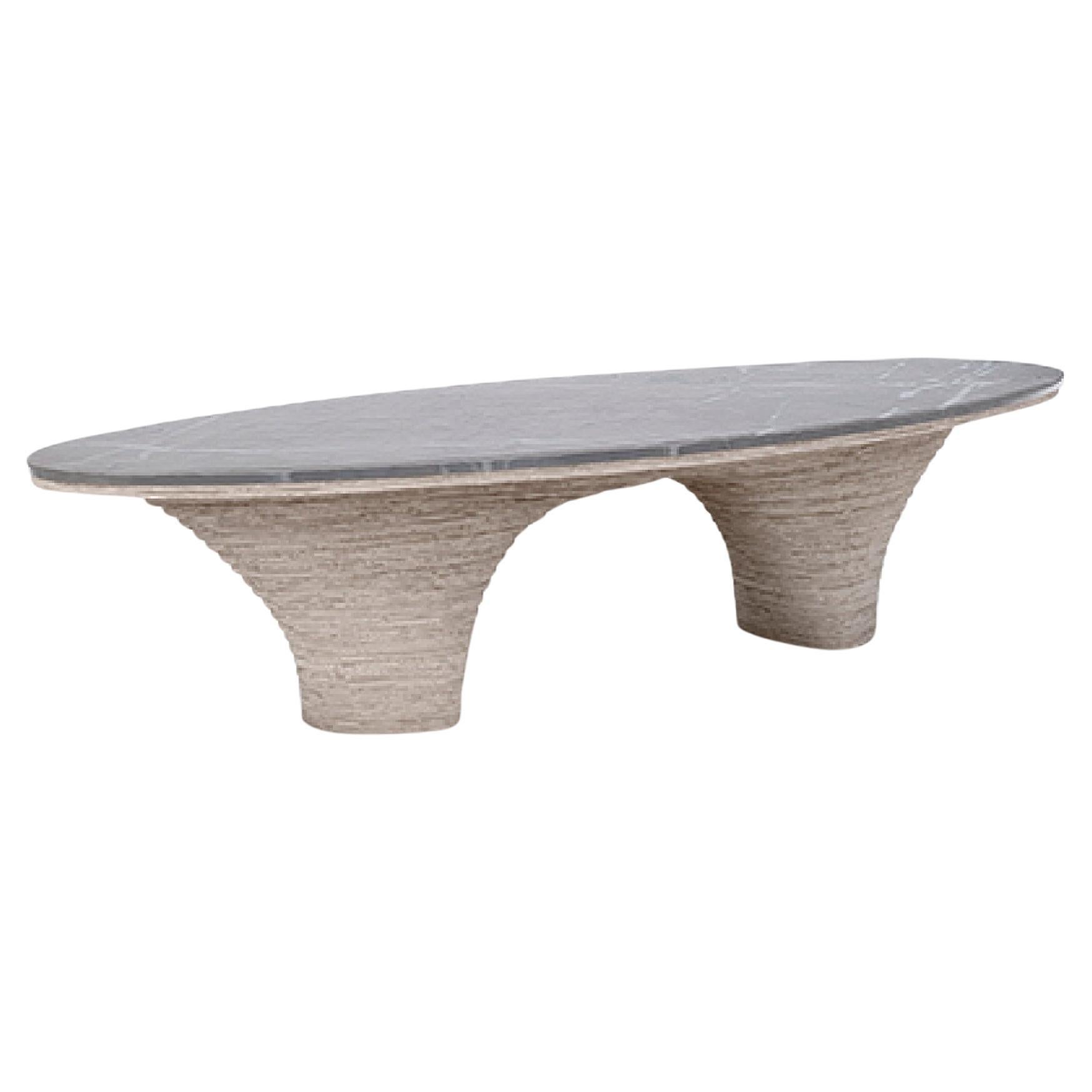 Table Orbit de Piegatto, une table basse culturelle en vente