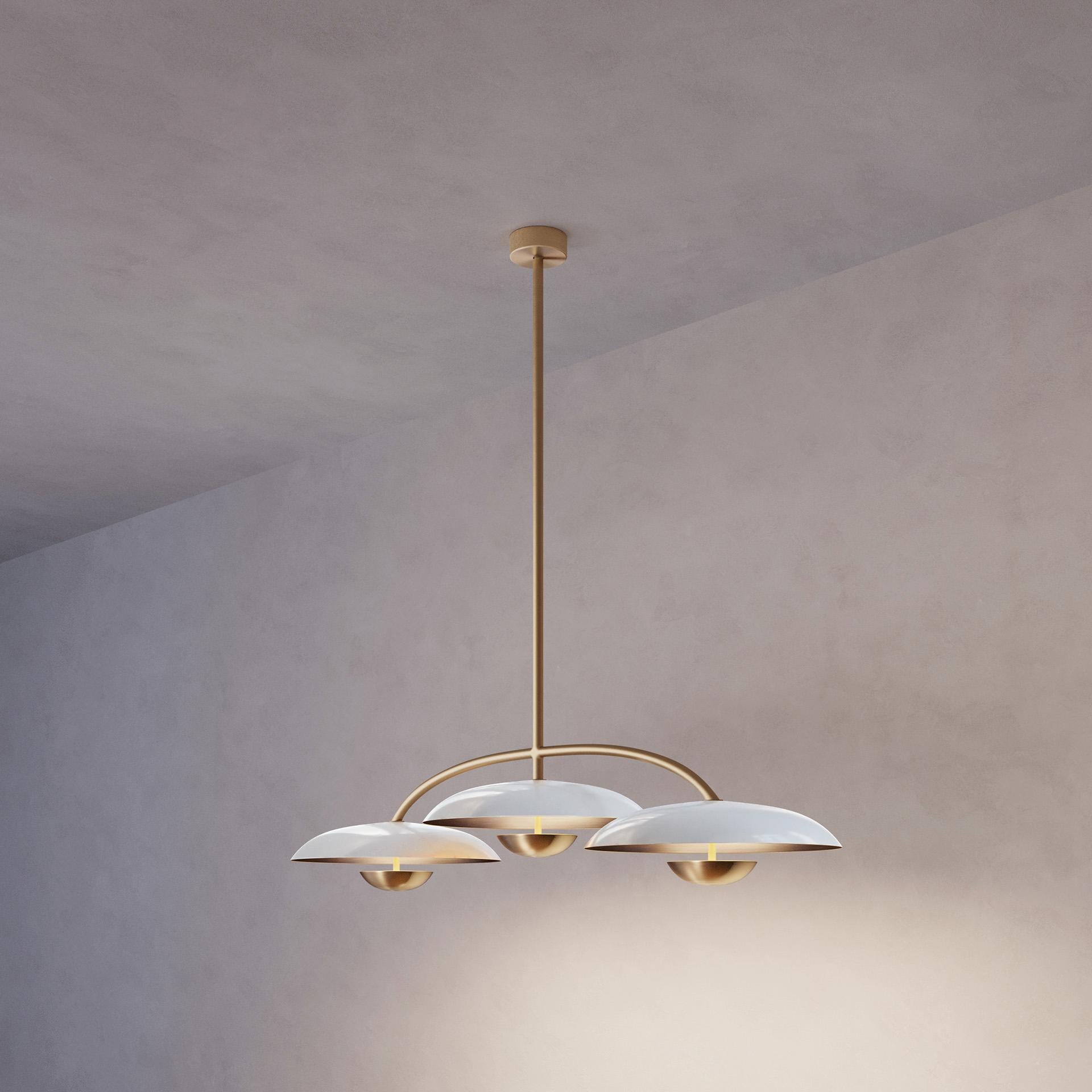 Contemporary Orbit Trio Purion Ceiling Light by Atelier001