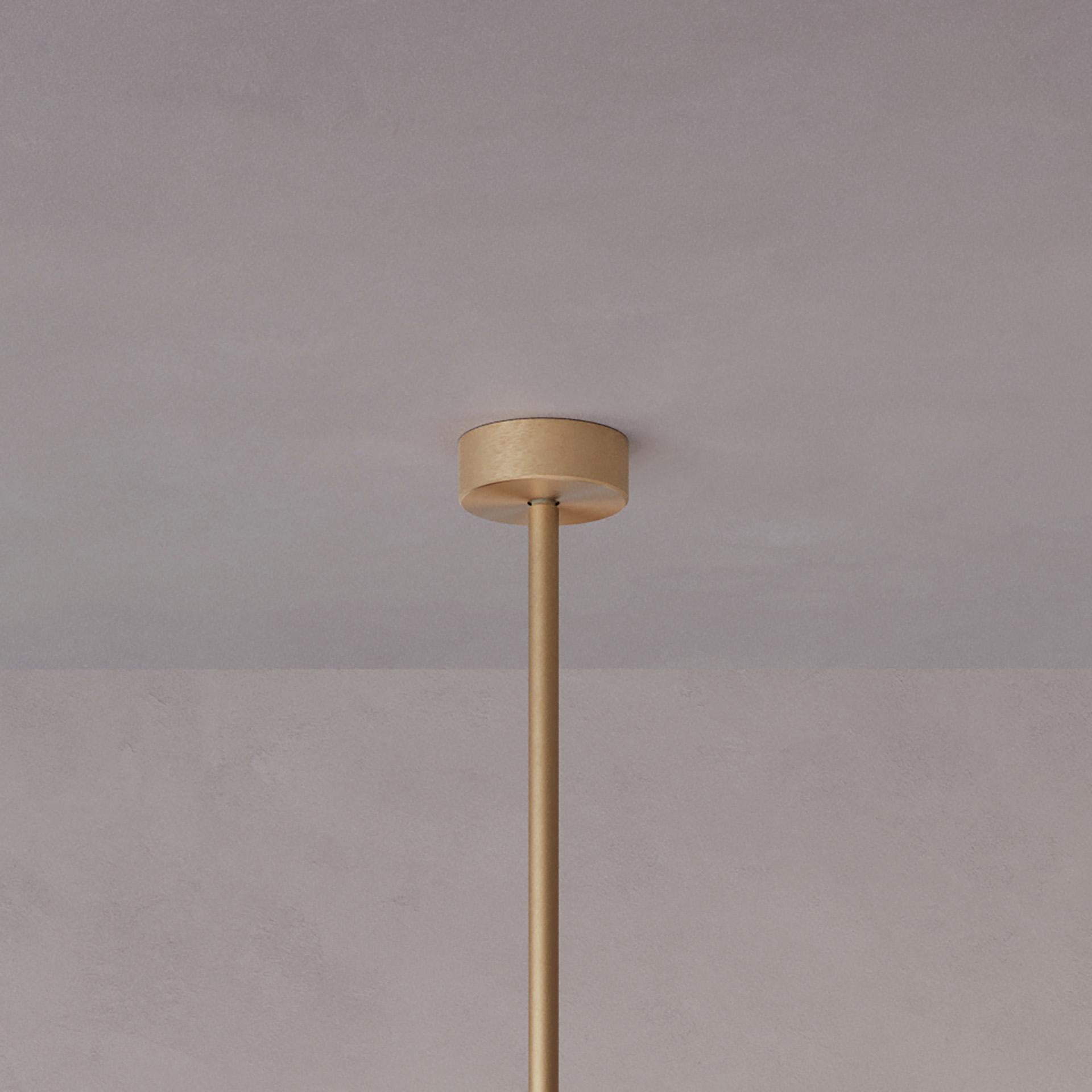Brass Orbit Trio Purion Ceiling Light by Atelier001